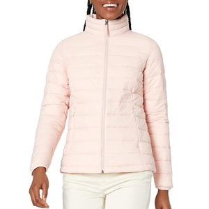 <b>Lightweight</b> Outdoor Eco-Friendly Nylon Puffer <b>Jacket</b> Custom <b>Hooded</b> Fashion Winter Wear for <b>Women</b> Breathable Low Price - Product Image 1