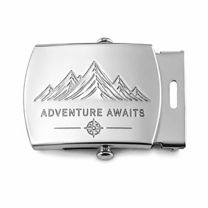 Boucle de ceinture personnalisée pour scouts et organisations jeunesse — Alliage de zinc moulé sous pression, gravure de logo, commandes OEM en gros bienvenues - Product Image 1