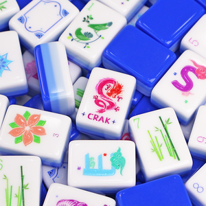 <b>Resin</b> <b>Crafts</b> Custom Manufacturer Personalized Color Engraved Acrylic Mahjong Tiles - Product Image 6