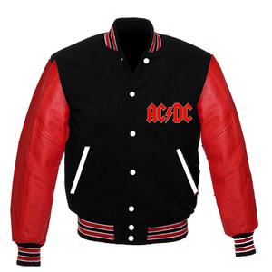 Chaqueta universitaria de lana de alta calidad para hombre con logotipo bordado personalizado Letterman Tallas grandes Temporada de invierno Bajo costo Precio al por mayor - Product Image 3