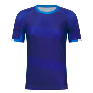 Custom Athletic Rash Guard Unisex <b>Compression</b> <b>Shirt</b> Sublimation Printed Long Sleeve Fitness Sportswear Martial Arts - Product Image 4