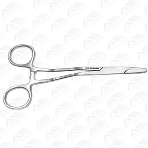 Instrumentos Quirúrgicos: Portaagujas Bozeman de Acero Inoxidable, Pinza para Tejidos, Instrumento Médico para Sutura Quirúrgica - Product Image 3