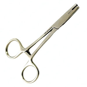 Pinzas de Acero Inoxidable para Colocación de Anclajes Tubulares y Extracción de Bolas de Piercing Corporal, con Mandíbula de 4 mm - Product Image 1