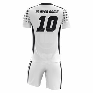 Fabricant en gros d'uniformes de football OEM, ensemble de maillots de football personnalisés, vêtements de sport respirants en polyester, production en gros - Product Image 3