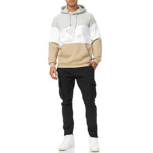 Sweat-shirt d'hiver uni pour homme, plusieurs couleurs, streetwear, broderie personnalisée, logo vierge, 100 % coton French Terry, vente en gros - Product Image 2