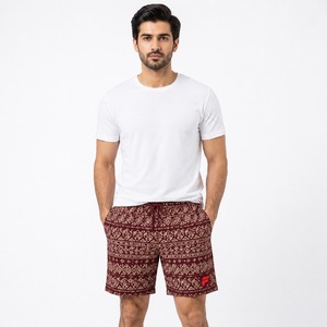 Pantalones cortos de malla de baloncesto sublimados de poliéster para hombre, de alta calidad, con logo personalizado, estampados para verano, para gimnasio, deportes, natación y playa. - Product Image 1