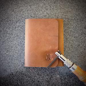 Cartera de Cuero Curtido Vegetal sin Costuras, Tarjetero Minimalista, Sin Costuras, Cuero Genuino, Delgada, para Hombre, Set de Regalo SLW-0060 - Product Image 1