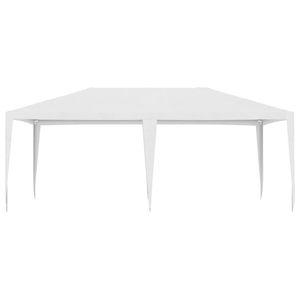 Tenda per Matrimoni ed Eventi in Polietilene Bianco Resistente 4 x 6 Metri con Telaio in Ferro - Product Image 3