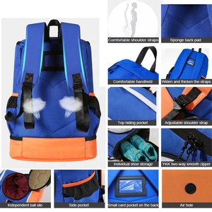Sac de sport, sac de voyage, sac de gym, sac à cordon, sac de week-end, sac de nuit, sac de basketball, sac écologique en polyester doublé. - Product Image 6
