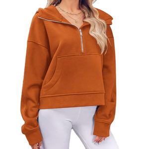 Casual, streetwear,Drop Shoulder, figuras, transpirables, ecológicas, sudaderas con capucha, Knitted Active Wear Cómodo Suave Casual de alta calidad - Product Image 6
