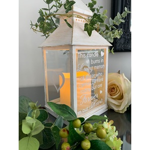 รักหน่วยความจำโคมไฟแต่งงานตกแต่งหรูหราและโรแมนติกสำเนียงสำหรับโอกาสพิเศษ - Product Image 3