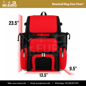กระเป๋าเป้สะพายหลังเบสบอลแบบกำหนดเอง รุ่น MEMC-BG-0012 จาก Mr. Euro Manufacturing ลายพิมพ์จิ๊กซอว์หลากสี ผลิตจากผ้าโพลีเอสเตอร์ พร้อมช่องใส่ไม้เบสบอลสำหรับใช้ในการเล่น - Product Image 5