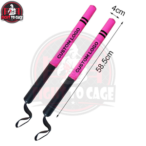 Protector de Espinillas y Pies Rosa y Negro, Ligero y Duradero, para Entrenamiento de Combate, con Cierre de Velcro, Equipo de Boxeo Protector - Product Image 4