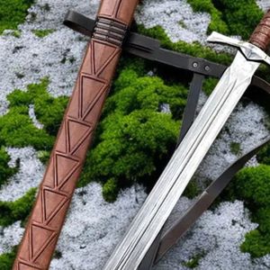 Réplique d'épée fantastique sur mesure, épée médiévale en acier inoxydable, épée décorative pour collection, exposition, cosplay et décoration - Product Image 2