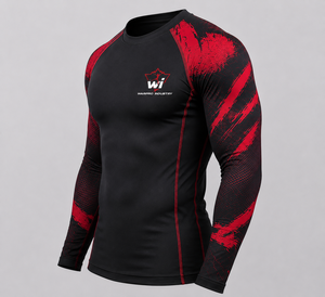 Camiseta de compresión personalizada para hombre, ropa deportiva para guardia de seguridad, ropa deportiva de manga larga, diseño de sublimación, compresión - Product Image 4
