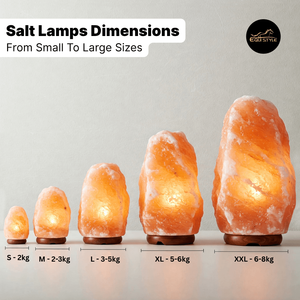 Lámparas de Sal del Himalaya Naturales de 1 a 15 kg, Base de Madera Tallada a Mano, Modernas, Duraderas, Embalaje Personalizado, Decoración para el Bienestar, Lámparas de Sal de Roca Auténticas - Product Image 3