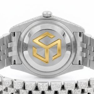 Luxury Iced Out Moissanite Diamond Hip Hop <b>Quartz</b> <b>Watch</b> <b>Men</b> Polygon Analog Wristwatch - Product Image 6