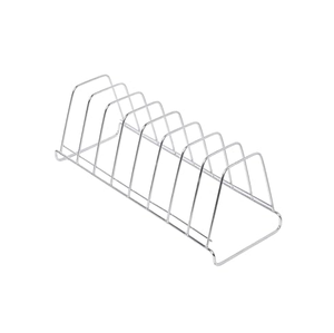 Égouttoir à vaisselle en acier inoxydable pour cuisine, support de rangement de table - Product Image 3