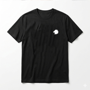 เสื้อยืดผ้าฝ้ายพิมพ์ลายทรงหลวมสำหรับผู้ชาย เสื้อผ้าฤดูร้อนน้ำหนักเบา รับพิมพ์ลายตามสั่ง - Product Image 1