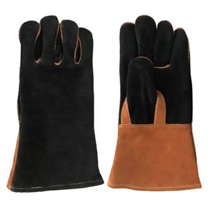 Gants de travail en cuir de vachette renforcé de qualité supérieure, pour la lutte contre les incendies, la construction et la protection des mains - Product Image 2