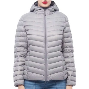 Wholesale <b>Women</b> Lightweight Stand Collar Puffer <b>Jacket</b> Outerwear Custom <b>Women</b> Ultra <b>Light</b> Short Puffer <b>Jacket</b> Wholesale - Product Image 2