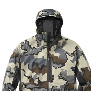 Veste de chasse personnalisée pour homme, doublée polaire avec fermeture éclair, idéale pour l'hiver et les activités extérieures, avec logo frontal et poignets. - Product Image 6