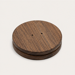 Premium Handcrafted Solid Black Walnut Wood Coasters <b>Set</b> Of <b>4</b> <b>Round</b> Eco-Friendly Heat-Resistant Drink Mats <b>For</b> Coffee <b>Table</b> Home - Product Image 4