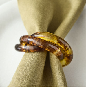 Anillo de Servilleta de Resina con Diseño de Cadena, del Fabricante en India, Decoración de Mesa Clásica y Elegante para Hoteles y Restaurantes - Product Image 6