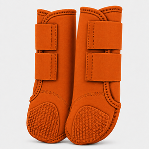 Botas de Neopreno Premium para Caballos, Protectores de Patas Equinas para Montar, Correr, Saltar, Entrenar y Cuidado en Establos - Product Image 6