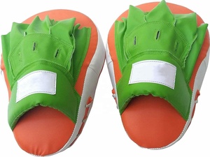 Manoplas de enfoque de cuero para boxeo Muay Thai MMA Kick Boxing Punzonado Entrenamiento con almohadillas de enfoque de objetivo manual - Product Image 2
