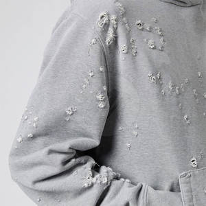 Nuevas Sudaderas Modernas para Hombre, Talla Personalizada, Estilo Casual, con Efecto Desgastado, de Algodón y Poliéster - Product Image 6