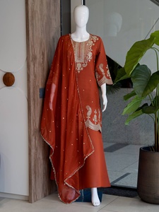 Vestido de novia de excelente calidad, trajes de salwar nupcial, salwar kameez para fiestas, de proveedor indio. - Product Image 4