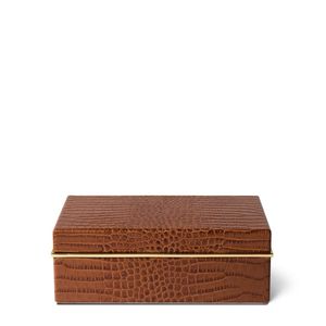 Custom Logo Leather <b>Storage</b> <b>Box</b> with Magnetic <b>Lid</b> for Corporate Gifts Promotional Packaging and Branding - Product Image 4