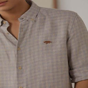 Camisa de algodón de manga larga ajustada de lujo de alta calidad para hombre, ropa informal y Formal transpirable de manga larga para oficina - Product Image 2