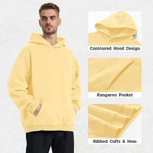 Sudadera con Capucha Vintage con Lavado Ácido, Unisex, Ropa Casual, Sudadera con Capucha con Lavado Ácido y Logotipo Personalizado, Sudadera con Capucha de Moda Urbana, Sudadera con Capucha Lavada al Ácido de Gran Gramaje, Estilo Relajado - Product Image 2