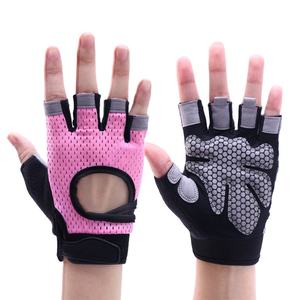 Gants de sport, levage de poids, noirs, demi-doigt, vente en gros, - Product Image 1