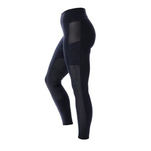 High Quality 4-way Stretch Horse Riding Breeches <b>Leggings</b> Tights <b>Equestrian</b> Wear Pants on Technical Fabric with Soft Feel - Product Image 4