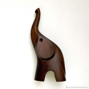 Sculpture en bois sculpté pour une utilisation décorative intérieure - Product Image 2