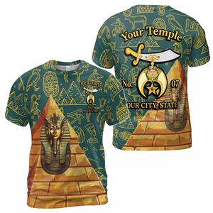 Camiseta Masónica Vintage para Hombre, Hijos de la Luz, Francmasonería Mundial, Camiseta de Manga Corta de Alta Calidad Hecha a Medida - Product Image 6