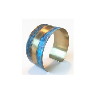 2027 New Year rustic patina <b>copper</b> cuff Hollow Iranian Bangles for Women Gold Color <b>Bracelet</b> With Best Selling - Product Image 3