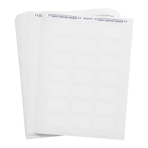Étiquettes en polyester mat durables Brady PermaShield pour l'impression laser et l'identification des échantillons - Product Image 2