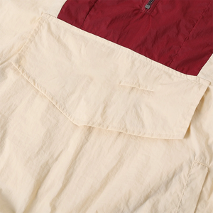 เสื้อแจ็คเก็ตกันลมแบบซิปครึ่งตัวสำหรับชมรมนักเรียน แบบขายส่ง สั่งทำได้ กันน้ำ กันลม เหมาะสำหรับกิจกรรมกลางแจ้ง พิมพ์ลายอักษรกรีก สำหรับทุกเพศ - Product Image 5