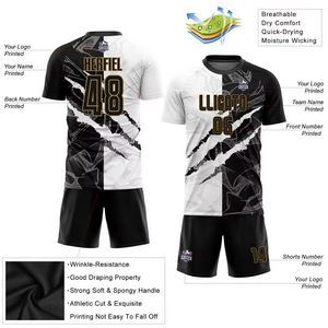 2026 Quick Dry <b>Soccer</b> & Flag Football Jerseys with Front Logo Custom Mesh Sublimated Fan Jerseys for Unisex Sports - Product Image 2