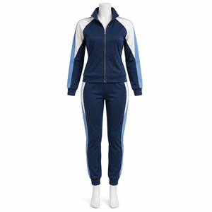 Ensemble de survêtement pour femme, rouge, à capuche, manches longues, couleur unie, pantalon décontracté, hiver, respirant, 100% coton, coupe classique, personnalisé - Product Image 4