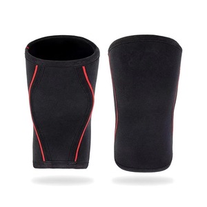 Genouillère élastique en néoprène Geo Brother Co pour la musculation - Protection professionnelle antidérapante, compression épaisse, unisexe adulte - Product Image 4