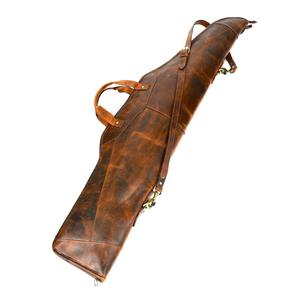 ปลอกหนังขนาด 52 นิ้ว พร้อมสายสะพายไหล่ปรับได้, ซองใส่ปืนคุณภาพสูง, หนังวัวแท้, ซองล่าสัตว์สีน้ำตาล - Product Image 4