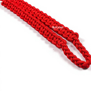 QUICK WAY INDUSTRIES Ceremonial Uniform Officer <b>Accessories</b> Custom Red Color US Ceremonial Artillery Shoulder Cord Sale Bulk - Product Image 6