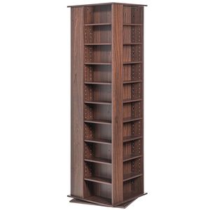 Armadio Girevole per Archiviazione Multimediale, Contiene fino a 1040 CD, Organizza Musica, Film, Videogiochi e Oggetti da Collezione - Product Image 1