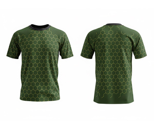 เสื้อยืดกีฬาแบบซับลิเมชั่น ชุดทีมสั่งทำพิเศษ |   ไซส์ผู้ชาย ผู้หญิง และเยาวชน |   ชุดกีฬาฝึกซ้อมน้ำหนักเบา แห้งเร็ว - Product Image 5