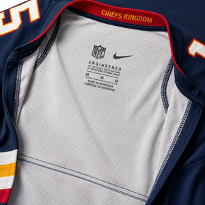 Camiseta Deportiva de Fútbol Americano de Manga Corta y Cuello Redondo para Hombre, Color Azul Marino, con Absorción de Humedad, de los Kansas City Chiefs, Mahomes 15 - Product Image 5